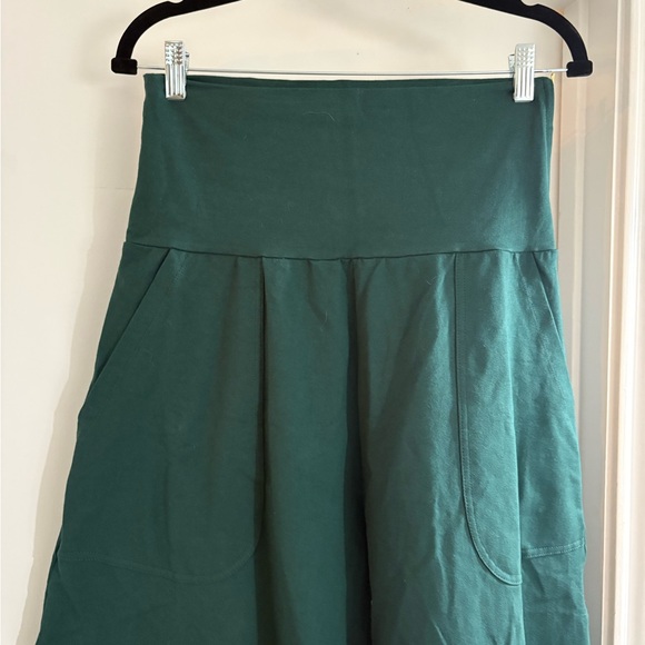 Manners London Puff Pants Tall in Forest Green Cotton Street Wear size L NWOT - Picture 5 of 9